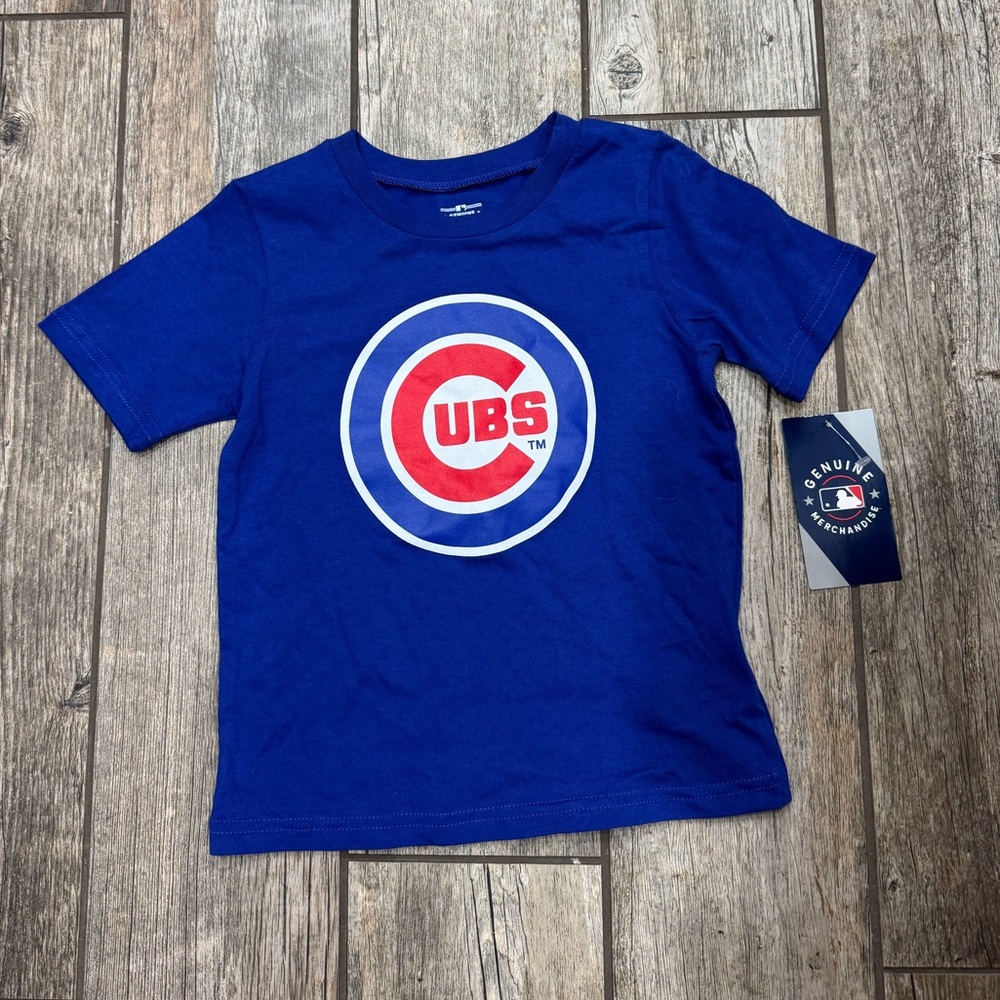 NWT Blue Chicago Cubs Toddler Tee – Size 4T